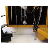 LARGE LOT of Costume Jewelry in Jewelry Boxes etc.