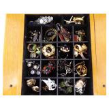 LARGE LOT of Costume Jewelry in Jewelry Boxes etc.