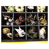 LARGE LOT of Costume Jewelry in Jewelry Boxes etc.