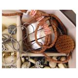 LARGE LOT of Costume Jewelry in Jewelry Boxes etc.