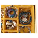 LARGE LOT of Costume Jewelry in Jewelry Boxes etc.