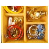 LARGE LOT of Costume Jewelry in Jewelry Boxes etc.
