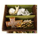 LARGE LOT of Costume Jewelry in Jewelry Boxes etc.