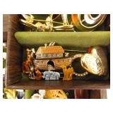 LARGE LOT of Costume Jewelry in Jewelry Boxes etc.