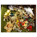 LARGE LOT of Costume Jewelry in Jewelry Boxes etc.