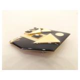 Lot of 4 VERY COLLECTIBLE "House Pins" by Lucinda Brooches