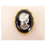 Lot of Cameo Brooches and Earrings