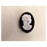 Lot of Cameo Brooches and Earrings