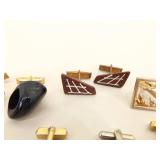 Lot of Mens Jewelry, Cufflinks, Money Clips, Tie Pins, etc.