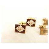 Lot of Mens Jewelry, Cufflinks, Money Clips, Tie Pins, etc.