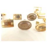 Lot of Mens Jewelry, Cufflinks, Money Clips, Tie Pins, etc.