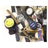 HUGE LOT of Vintage, NOS, etc. Timex, Fossil, Seiko, etc. Watches