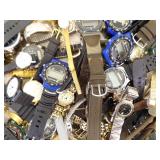 HUGE LOT of Vintage, NOS, etc. Timex, Fossil, Seiko, etc. Watches