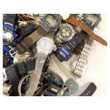 HUGE LOT of Vintage, NOS, etc. Timex, Fossil, Seiko, etc. Watches