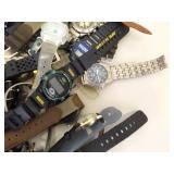 HUGE LOT of Vintage, NOS, etc. Timex, Fossil, Seiko, etc. Watches