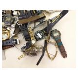 HUGE LOT of Vintage, NOS, etc. Timex, Fossil, Seiko, etc. Watches