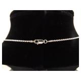 .925 Sterling Silver Articulated Turtle Pendant Necklace