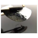 .925 Sterling Silver Artisan Designed Hook Latch Earrings