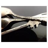 164.1 Grams of Antique and Vintage .925 Sterling Silver Souvenir and Travel Spoons