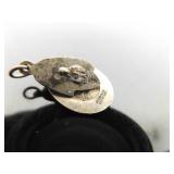 29.3 Grams of Antique and Vintage .925 Sterling Silver Religious Medals, Necklaces, etc.