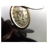 29.3 Grams of Antique and Vintage .925 Sterling Silver Religious Medals, Necklaces, etc.