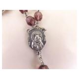 Lot of Antique and Vintage Mother Mary Relic etc. Rosaries etc.