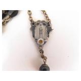 Lot of Antique and Vintage Mother Mary Relic etc. Rosaries etc.