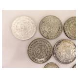 Lot of REAL SILVER Old Foreign Coins