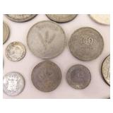 Lot of REAL SILVER Old Foreign Coins