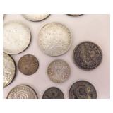 Lot of REAL SILVER Old Foreign Coins