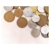 Large Lot of Old Foreign Coins