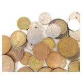 Large Lot of Old Foreign Coins