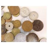 Large Lot of Old Foreign Coins