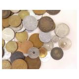 Large Lot of Old Foreign Coins