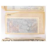 Lot of Old Foreign Currency Bills