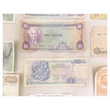 Lot of Old Foreign Currency Bills
