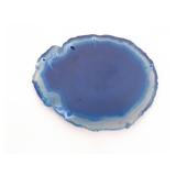 4 Blue Agate Coasters