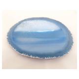 4 Blue Agate Coasters