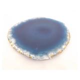 4 Blue Agate Coasters