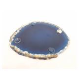 4 Blue Agate Coasters