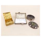 Lot of Perfume Bottles, Trinket Boxes, Compacts, etc.