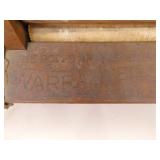 Antique Brighton Laundry Wringer and National Glass Washboard