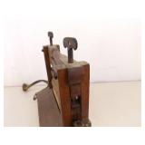 Antique Brighton Laundry Wringer and National Glass Washboard