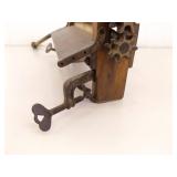 Antique Brighton Laundry Wringer and National Glass Washboard
