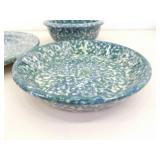 Roseville Pottery Spongeware Set