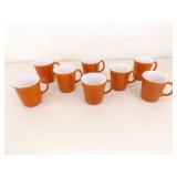 Lot of Misc Pyrex Mixing Bowls, 8 Coffee Cups, etc.