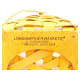 Lot of 7 Longaberger Lidded etc. Lined etc. Baskets