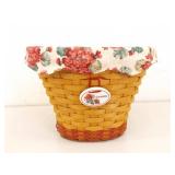 Lot of 7 Longaberger Lidded etc. Lined etc. Baskets