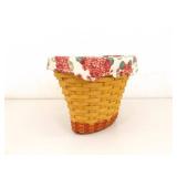 Lot of 7 Longaberger Lidded etc. Lined etc. Baskets