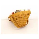 Lot of 7 Longaberger Lidded etc. Lined etc. Baskets